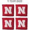 image:imageYouTheFan OfficiallyLicensed NCAA Set of 4 Cornhole Bags  All Weather Regulation 6 x 6 Size  16oz Weight  Designed in USANebraska Cornhuskers  Red