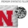image:imageYouTheFan OfficiallyLicensed NCAA Set of 4 Cornhole Bags  All Weather Regulation 6 x 6 Size  16oz Weight  Designed in USANebraska Cornhuskers  White