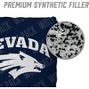 image:imageYouTheFan OfficiallyLicensed NCAA Set of 4 Cornhole Bags  All Weather Regulation 6 x 6 Size  16oz Weight  Designed in USANevada Wolf Pack  Blue