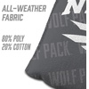 image:imageYouTheFan OfficiallyLicensed NCAA Set of 4 Cornhole Bags  All Weather Regulation 6 x 6 Size  16oz Weight  Designed in USANevada Wolf Pack  Grey