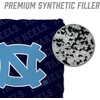 image:imageYouTheFan OfficiallyLicensed NCAA Set of 4 Cornhole Bags  All Weather Regulation 6 x 6 Size  16oz Weight  Designed in USANorth Carolina Tar Heels  Blue Green