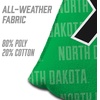 image:imageYouTheFan OfficiallyLicensed NCAA Set of 4 Cornhole Bags  All Weather Regulation 6 x 6 Size  16oz Weight  Designed in USANorth Dakota Fighting Hawk  Green