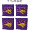 image:imageYouTheFan OfficiallyLicensed NCAA Set of 4 Cornhole Bags  All Weather Regulation 6 x 6 Size  16oz Weight  Designed in USANorthern Iowa Panthers  Purple