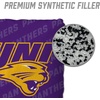 image:imageYouTheFan OfficiallyLicensed NCAA Set of 4 Cornhole Bags  All Weather Regulation 6 x 6 Size  16oz Weight  Designed in USANorthern Iowa Panthers  Purple