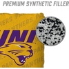image:imageYouTheFan OfficiallyLicensed NCAA Set of 4 Cornhole Bags  All Weather Regulation 6 x 6 Size  16oz Weight  Designed in USANorthern Iowa Panthers  Yellow
