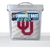 image:imageYouTheFan OfficiallyLicensed NCAA Set of 4 Cornhole Bags  All Weather Regulation 6 x 6 Size  16oz Weight  Designed in USAOklahoma Sooners  White