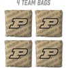 image:imageYouTheFan OfficiallyLicensed NCAA Set of 4 Cornhole Bags  All Weather Regulation 6 x 6 Size  16oz Weight  Designed in USAPurdue Boilermakers  Gold