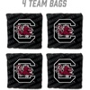image:imageYouTheFan OfficiallyLicensed NCAA Set of 4 Cornhole Bags  All Weather Regulation 6 x 6 Size  16oz Weight  Designed in USASouth Carolina Gamecocks  Black
