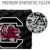 image:imageYouTheFan OfficiallyLicensed NCAA Set of 4 Cornhole Bags  All Weather Regulation 6 x 6 Size  16oz Weight  Designed in USASouth Carolina Gamecocks  Black