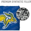 image:imageYouTheFan OfficiallyLicensed NCAA Set of 4 Cornhole Bags  All Weather Regulation 6 x 6 Size  16oz Weight  Designed in USASouth Dakota State Jackrabbits  Blue