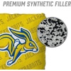 image:imageYouTheFan OfficiallyLicensed NCAA Set of 4 Cornhole Bags  All Weather Regulation 6 x 6 Size  16oz Weight  Designed in USASouth Dakota State Jackrabbits  Yellow