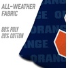 image:imageYouTheFan OfficiallyLicensed NCAA Set of 4 Cornhole Bags  All Weather Regulation 6 x 6 Size  16oz Weight  Designed in USASyracuse Orange  Blue