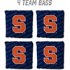 image:imageYouTheFan OfficiallyLicensed NCAA Set of 4 Cornhole Bags  All Weather Regulation 6 x 6 Size  16oz Weight  Designed in USASyracuse Orange  Blue