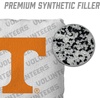 image:imageYouTheFan OfficiallyLicensed NCAA Set of 4 Cornhole Bags  All Weather Regulation 6 x 6 Size  16oz Weight  Designed in USATennessee Volunteers  White