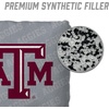 image:imageYouTheFan OfficiallyLicensed NCAA Set of 4 Cornhole Bags  All Weather Regulation 6 x 6 Size  16oz Weight  Designed in USATexas AM Aggies  Grey