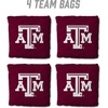 image:imageYouTheFan OfficiallyLicensed NCAA Set of 4 Cornhole Bags  All Weather Regulation 6 x 6 Size  16oz Weight  Designed in USATexas AM Aggies  Maroon