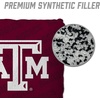 image:imageYouTheFan OfficiallyLicensed NCAA Set of 4 Cornhole Bags  All Weather Regulation 6 x 6 Size  16oz Weight  Designed in USATexas AM Aggies  Maroon