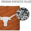 image:imageYouTheFan OfficiallyLicensed NCAA Set of 4 Cornhole Bags  All Weather Regulation 6 x 6 Size  16oz Weight  Designed in USATexas Longhorns  Orange