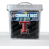 image:imageYouTheFan OfficiallyLicensed NCAA Set of 4 Cornhole Bags  All Weather Regulation 6 x 6 Size  16oz Weight  Designed in USATexas Tech Red Raiders  Black