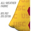 image:imageYouTheFan OfficiallyLicensed NCAA Set of 4 Cornhole Bags  All Weather Regulation 6 x 6 Size  16oz Weight  Designed in USAUSC Trojans  Yellow