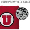 image:imageYouTheFan OfficiallyLicensed NCAA Set of 4 Cornhole Bags  All Weather Regulation 6 x 6 Size  16oz Weight  Designed in USAUtah Utes  Red