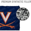image:imageYouTheFan OfficiallyLicensed NCAA Set of 4 Cornhole Bags  All Weather Regulation 6 x 6 Size  16oz Weight  Designed in USAVirginia Cavaliers  Blue