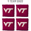 image:imageYouTheFan OfficiallyLicensed NCAA Set of 4 Cornhole Bags  All Weather Regulation 6 x 6 Size  16oz Weight  Designed in USAVirginia Tech Hokies  Maroon