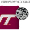 image:imageYouTheFan OfficiallyLicensed NCAA Set of 4 Cornhole Bags  All Weather Regulation 6 x 6 Size  16oz Weight  Designed in USAVirginia Tech Hokies  Maroon