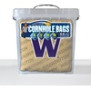 image:imageYouTheFan OfficiallyLicensed NCAA Set of 4 Cornhole Bags  All Weather Regulation 6 x 6 Size  16oz Weight  Designed in USAWashington Huskies  Gold