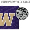 image:imageYouTheFan OfficiallyLicensed NCAA Set of 4 Cornhole Bags  All Weather Regulation 6 x 6 Size  16oz Weight  Designed in USAWashington Huskies  Purple