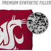 image:imageYouTheFan OfficiallyLicensed NCAA Set of 4 Cornhole Bags  All Weather Regulation 6 x 6 Size  16oz Weight  Designed in USAWashington State Cougars  Red