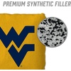 image:imageYouTheFan OfficiallyLicensed NCAA Set of 4 Cornhole Bags  All Weather Regulation 6 x 6 Size  16oz Weight  Designed in USAWest Virginia Mountaineers  Yellow