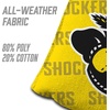 image:imageYouTheFan OfficiallyLicensed NCAA Set of 4 Cornhole Bags  All Weather Regulation 6 x 6 Size  16oz Weight  Designed in USAWichita State Shockers  Yellow