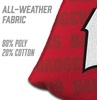 image:imageYouTheFan OfficiallyLicensed NCAA Set of 4 Cornhole Bags  All Weather Regulation 6 x 6 Size  16oz Weight  Designed in USAWisconsin Badgers  Red