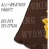 image:imageYouTheFan OfficiallyLicensed NCAA Set of 4 Cornhole Bags  All Weather Regulation 6 x 6 Size  16oz Weight  Designed in USAWyoming Cowboys  Brown