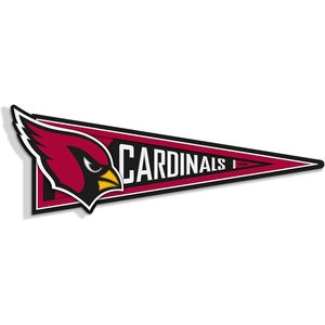 image:imageYouTheFan NFL 3D Wall Pennant precisioncrafted unique shape made of multiple layers readytohang officially licensed and stylish addition for ultimate team fanArizona Cardinals