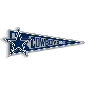 image:imageYouTheFan NFL 3D Wall Pennant precisioncrafted unique shape made of multiple layers readytohang officially licensed and stylish addition for ultimate team fanDallas Cowboys