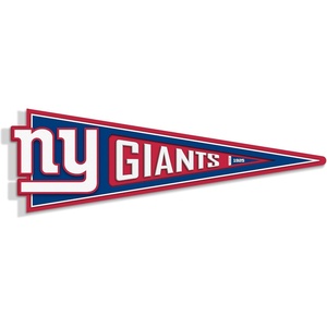 image:imageYouTheFan NFL 3D Wall Pennant precisioncrafted unique shape made of multiple layers readytohang officially licensed and stylish addition for ultimate team fanNew York Giants