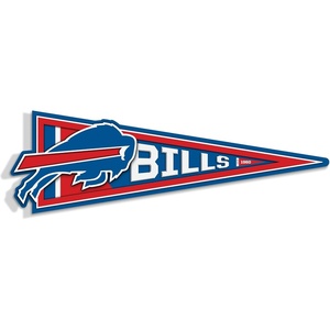 image:imageYouTheFan NFL 3D Wall Pennant precisioncrafted unique shape made of multiple layers readytohang officially licensed and stylish addition for ultimate team fanBuffalo Bills