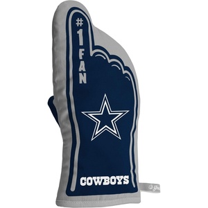 image:imageYouTheFan NFL OfficiallyLicensed Oven Mitt  Heat Resistant 100 Cotton Patented Design Great for Indoors or Outdoors on the Grill  Official Team Colors and LogoDallas Cowboys