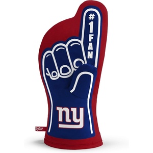 image:imageYouTheFan NFL OfficiallyLicensed Oven Mitt  Heat Resistant 100 Cotton Patented Design Great for Indoors or Outdoors on the Grill  Official Team Colors and LogoNew York Giants