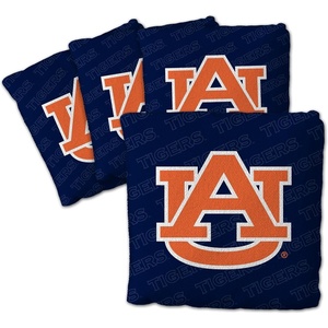 image:imageYouTheFan OfficiallyLicensed NCAA Set of 4 Cornhole Bags  All Weather Regulation 6 x 6 Size  16oz Weight  Designed in USAAuburn Tigers  Blue