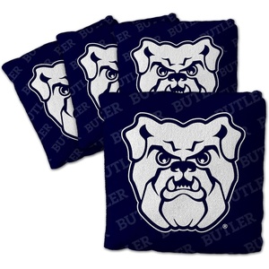 image:imageYouTheFan OfficiallyLicensed NCAA Set of 4 Cornhole Bags  All Weather Regulation 6 x 6 Size  16oz Weight  Designed in USAButler Bulldogs  Blue