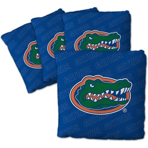 image:imageYouTheFan OfficiallyLicensed NCAA Set of 4 Cornhole Bags  All Weather Regulation 6 x 6 Size  16oz Weight  Designed in USAFlorida Gators  Blue