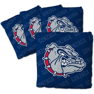 image:imageYouTheFan OfficiallyLicensed NCAA Set of 4 Cornhole Bags  All Weather Regulation 6 x 6 Size  16oz Weight  Designed in USAGonzaga Bulldogs  Blue