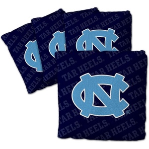 image:imageYouTheFan OfficiallyLicensed NCAA Set of 4 Cornhole Bags  All Weather Regulation 6 x 6 Size  16oz Weight  Designed in USANorth Carolina Tar Heels  Blue Green