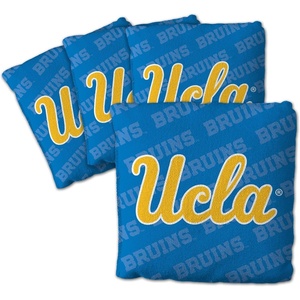 image:imageYouTheFan OfficiallyLicensed NCAA Set of 4 Cornhole Bags  All Weather Regulation 6 x 6 Size  16oz Weight  Designed in USAUCLA Bruins  Blue