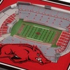 image:imageYouTheFan NCAA 3D StadiumView CoastersArkansas Razorbacks