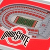 image:imageYouTheFan NCAA 3D StadiumView CoastersOhio State Buckeyes