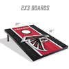 image:imageYouTheFan NFL 2 x 3 Portable Cornhole Game with Logo BagsAtlanta Falcons